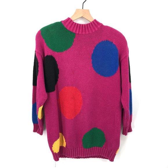 Vintage Sweaters Vintage 8s Melbourne Elements High Neck Oversized